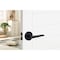 Sure-Loc Hardware Sure-Loc Hardware Basel Round Privacy Lever, Reversible Handing, Flat Black BS102-RD FBL - alternate 3